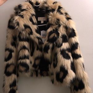 Michael Kors fur coat